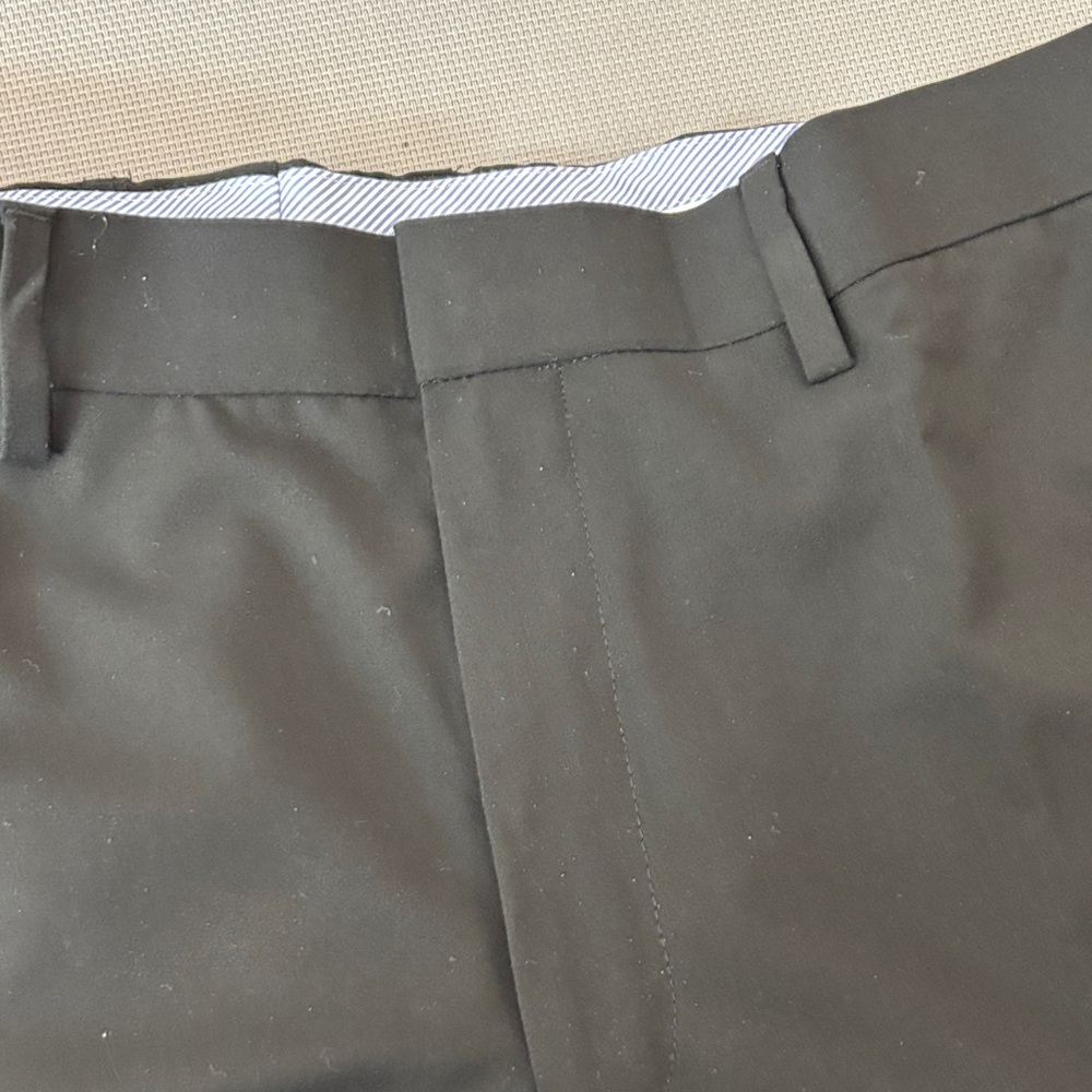 Haggar Classic Black Dress Pants size 40W 30L NWT - Picture 3 of 9